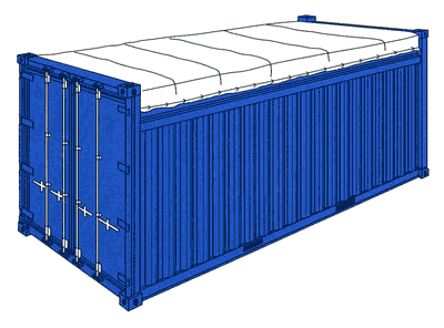 20' OPEN TOP CONTAINER